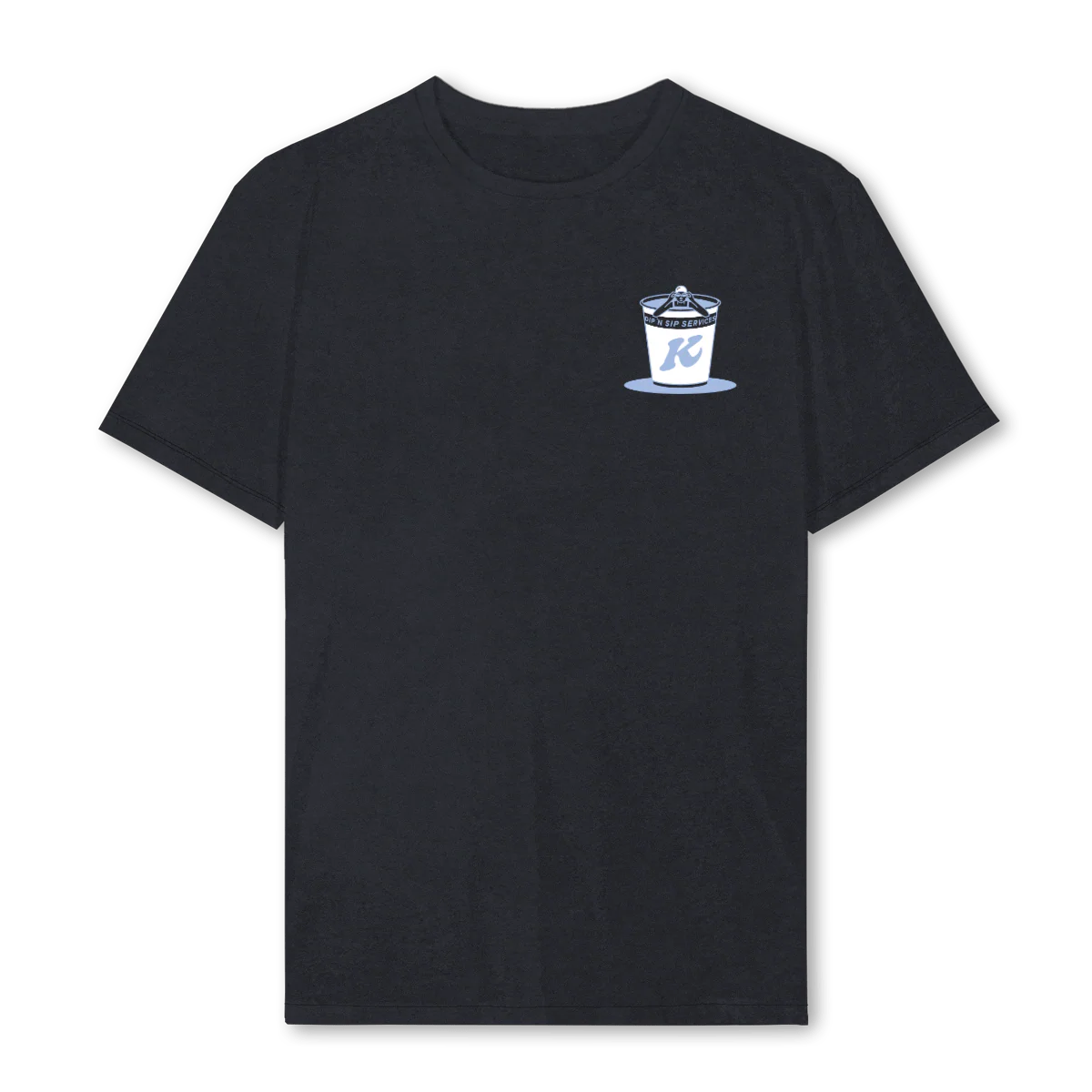 DIPNSIPT Vintage Black Regular Tee.