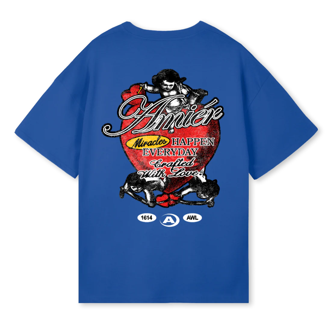 DOT Cobalt Blue Oversized Tee. - Image 2