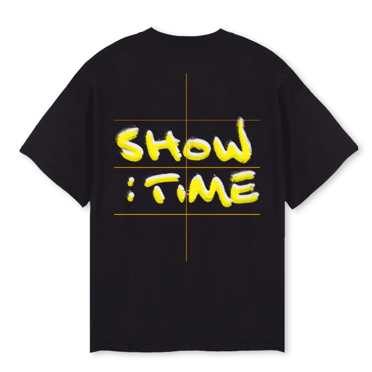 DOUBLEYELLOW Black Oversized Tee. - Image 2