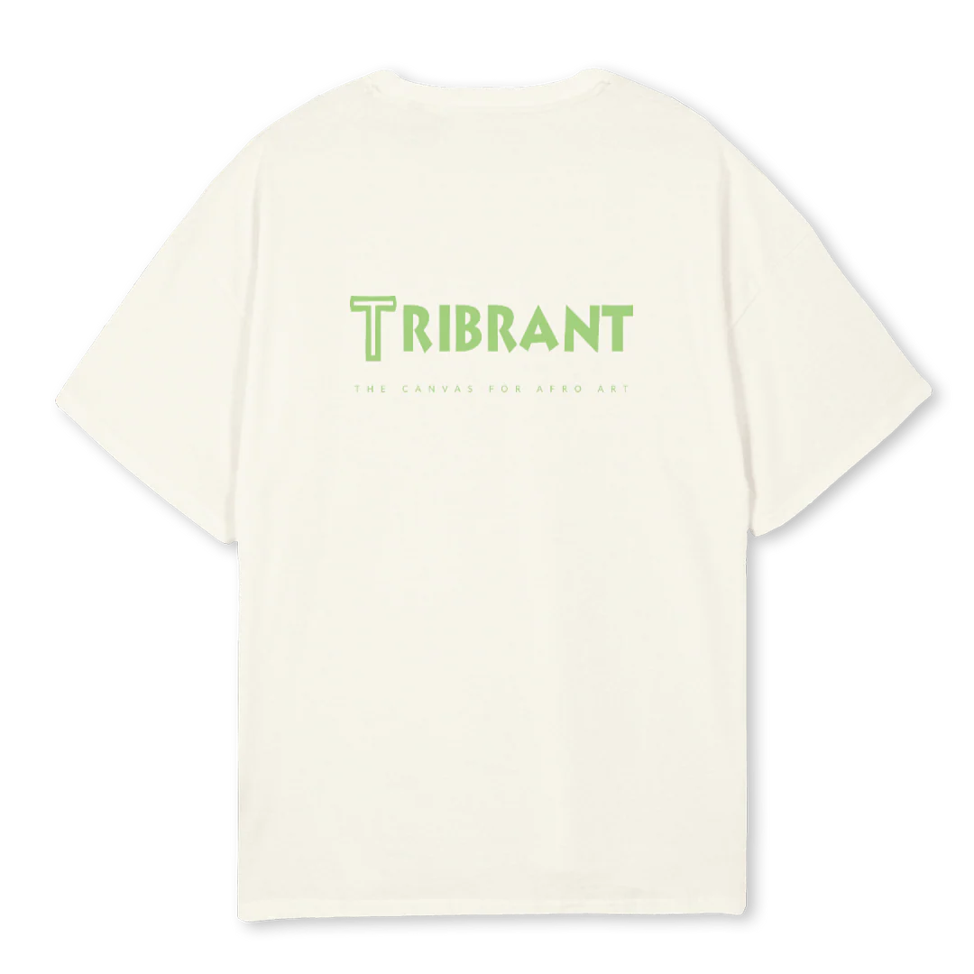 DREAMYII Cream Oversized Tee. - Image 2
