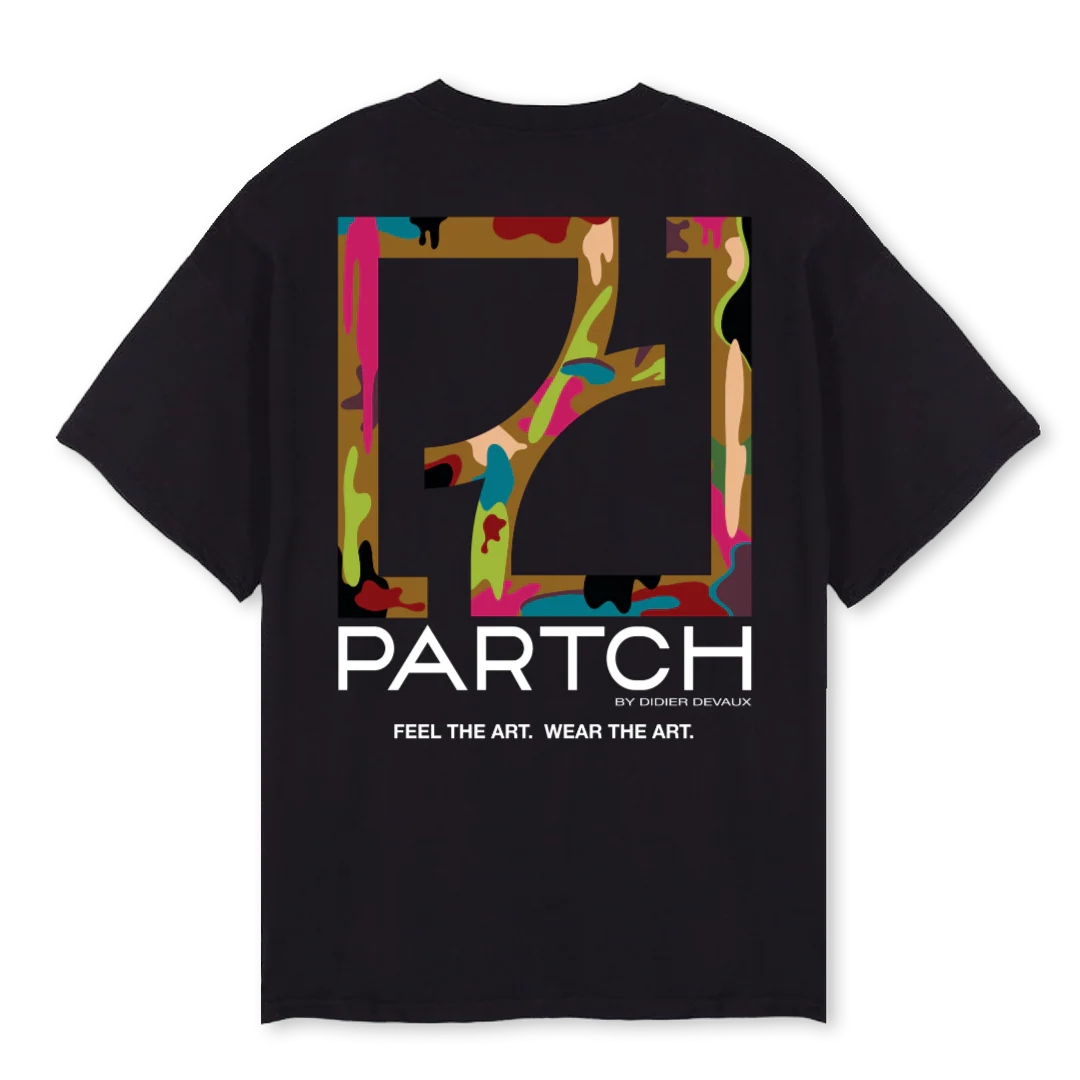 DRIFTBLKOV Black Oversized Tee. - Image 2