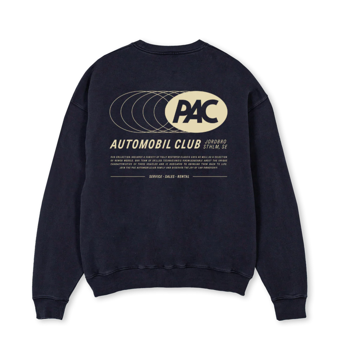 DROPPSWET Vintage Black Oversized Crewneck Sweater. - Image 2