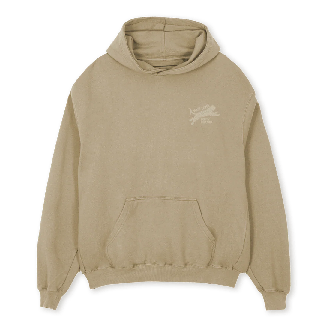 AMLCHINATOWNTIGER_VD Vintage Dune Oversized Hoodie