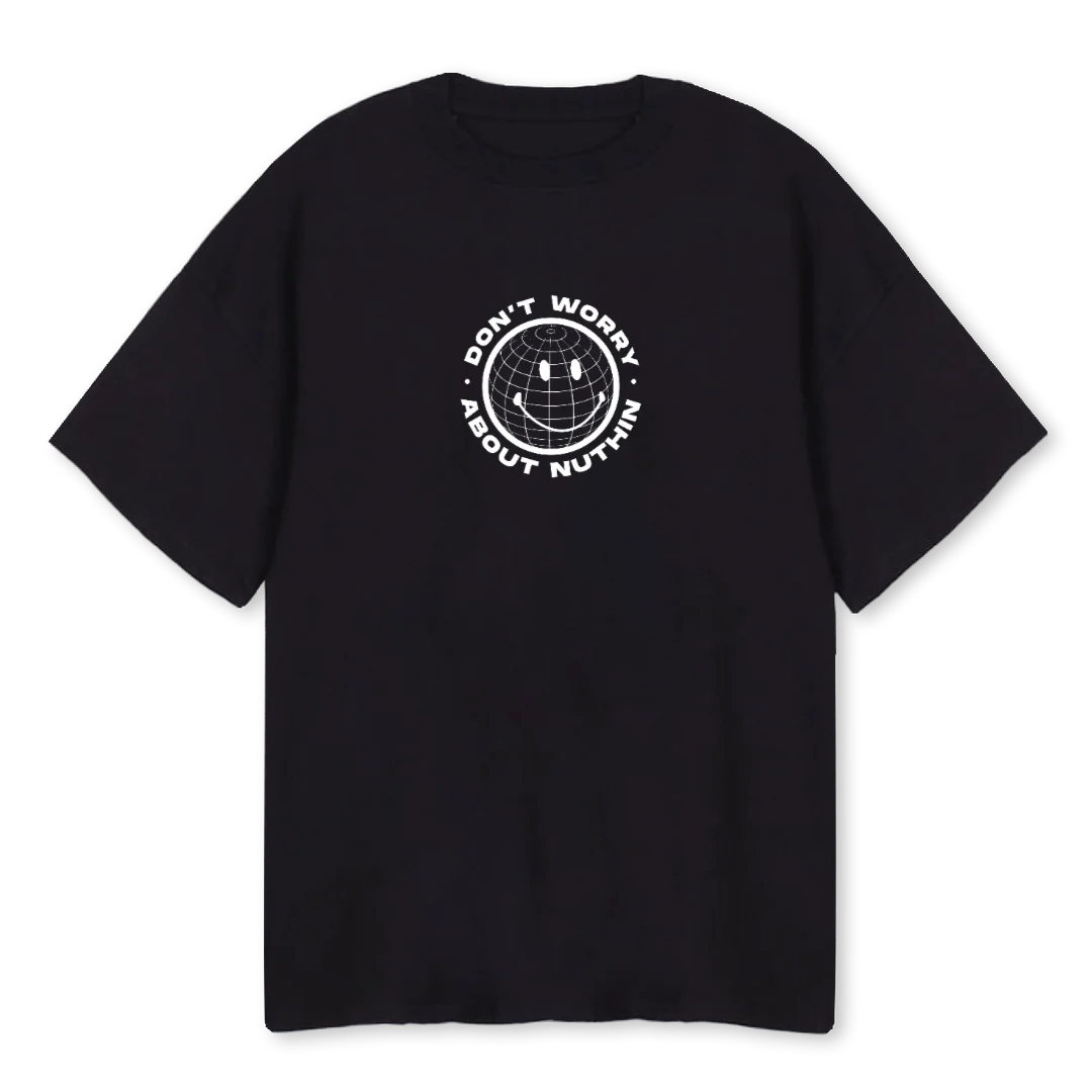 DWANB Black Oversized Tee.