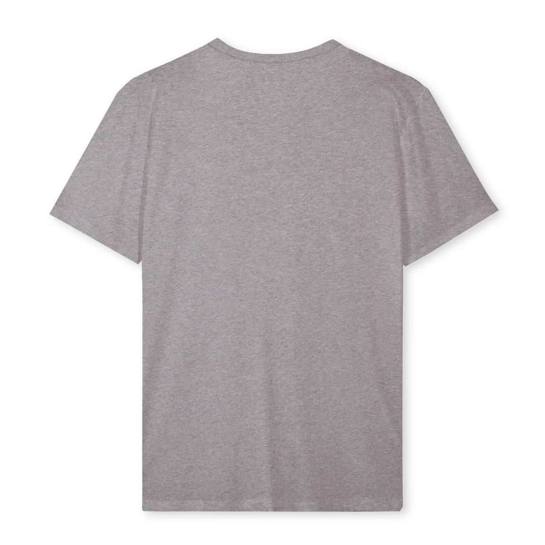 EFS STWO PTHREE Grey Marl Regular Tee. - Image 2
