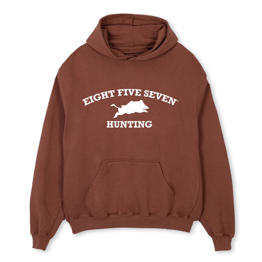EFS STWOHOODIELUIS Vintage Brown Oversized Hoodie.