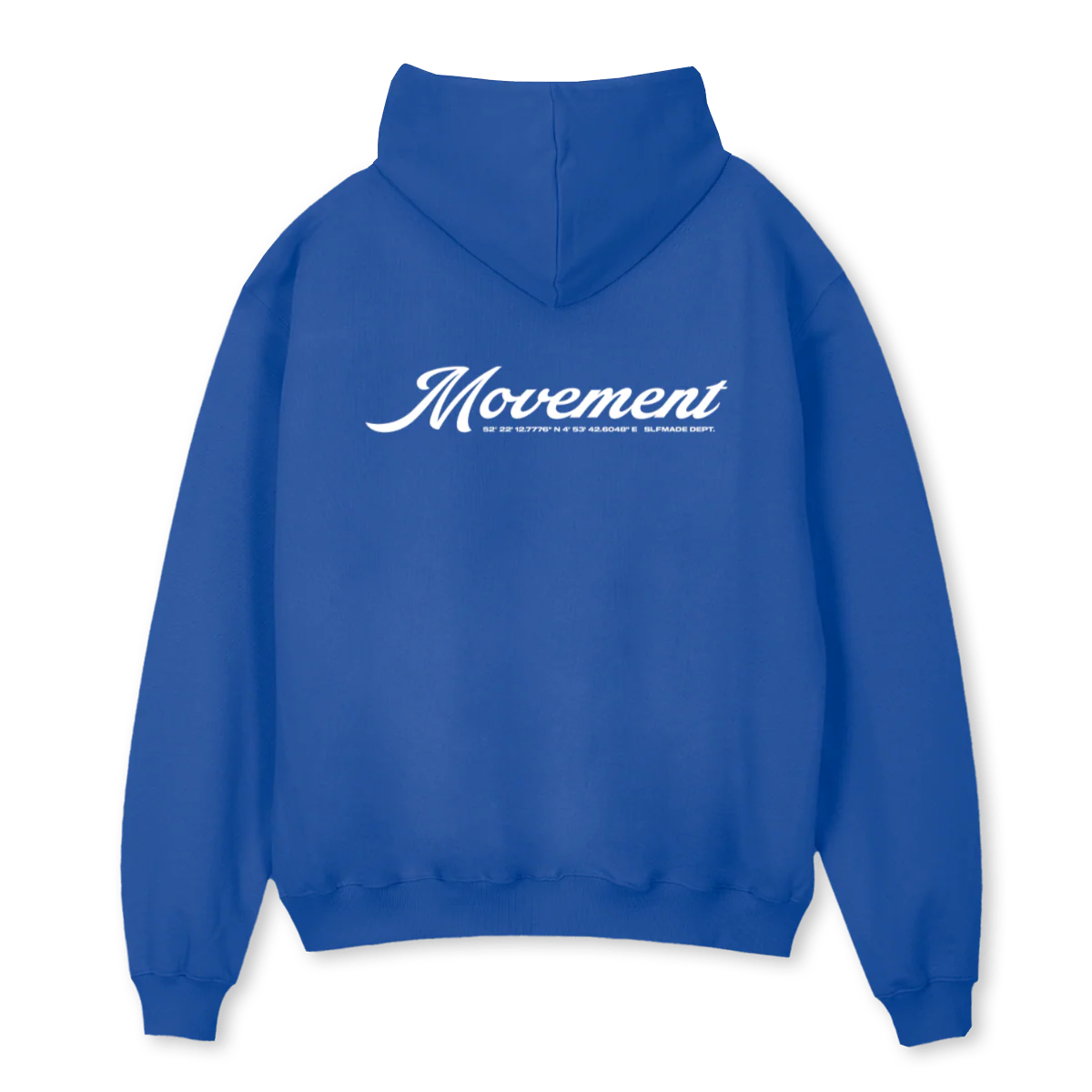 ELEGANCEHOODIEBLUE Cobalt Blue Oversized Hoodie. - Image 2