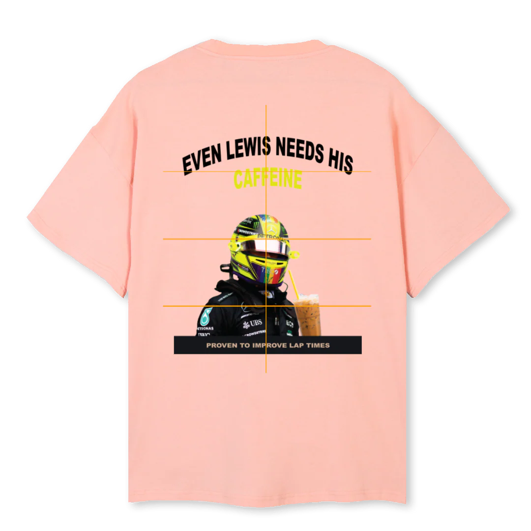 EMSLEWISTEE Pink Clay Oversized Tee. - Image 2