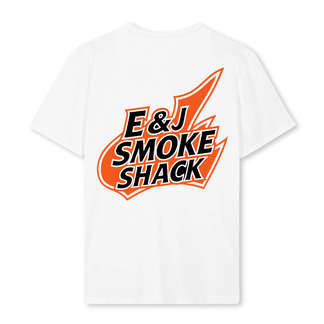ENJSSFIRELOGO White Regular Tee. - Image 2