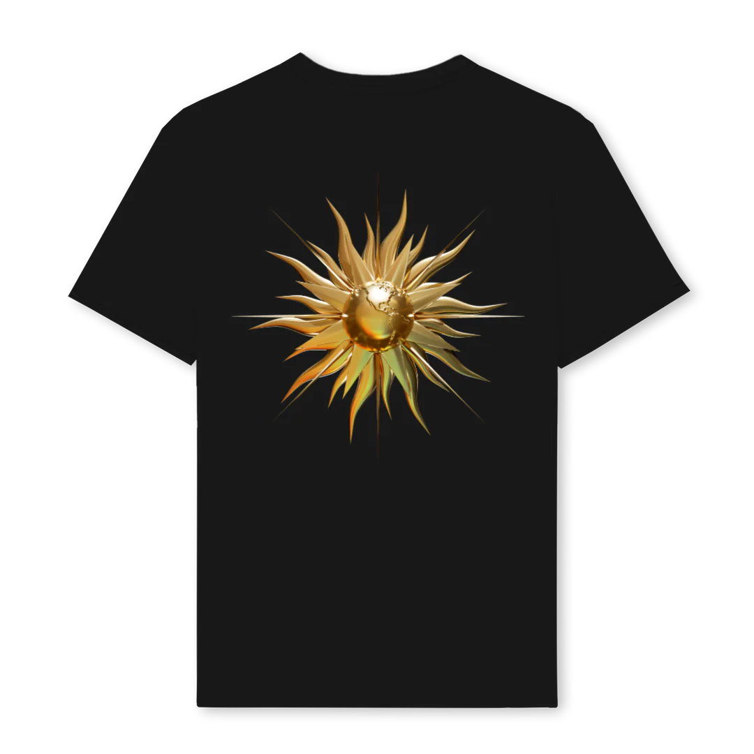 EOC BLK REGUL FIT Black Regular Tee. - Image 2