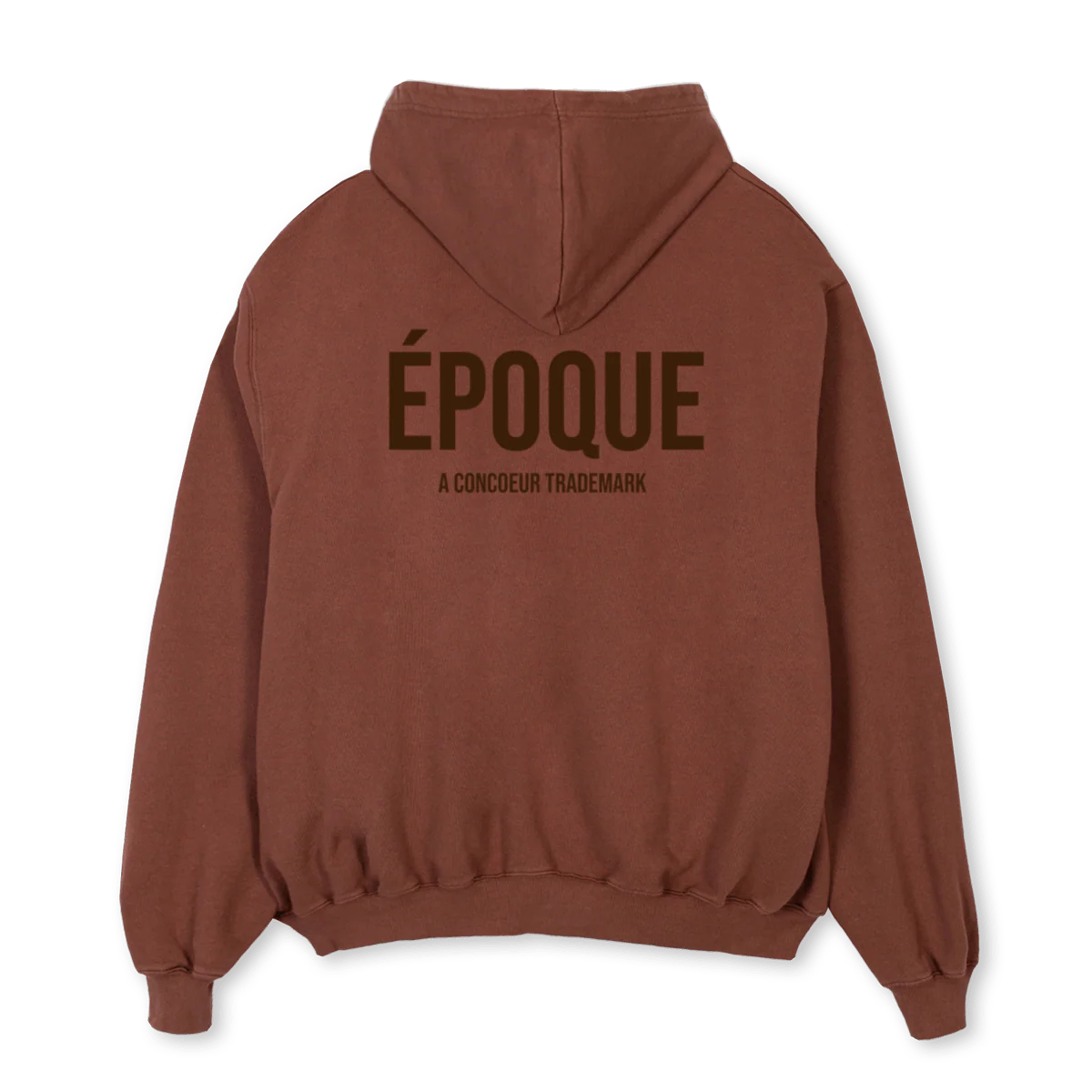 EPOQUE BROWN HOODIE Vintage Brown Oversized Hoodie. - Image 2