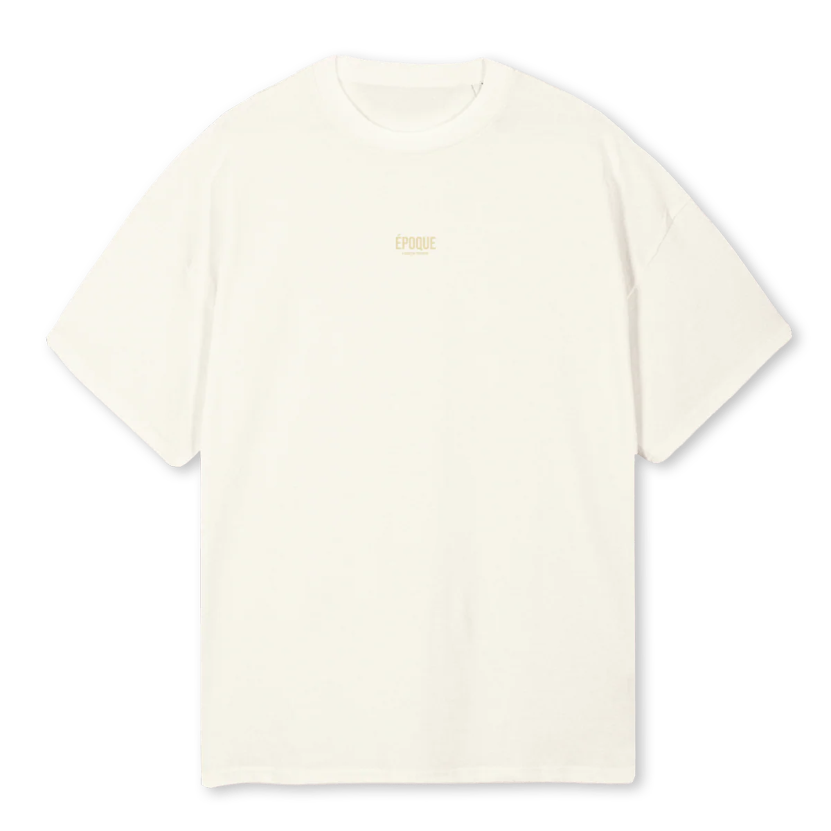 EPOQUE CREME SHIRT Cream Oversized Tee.
