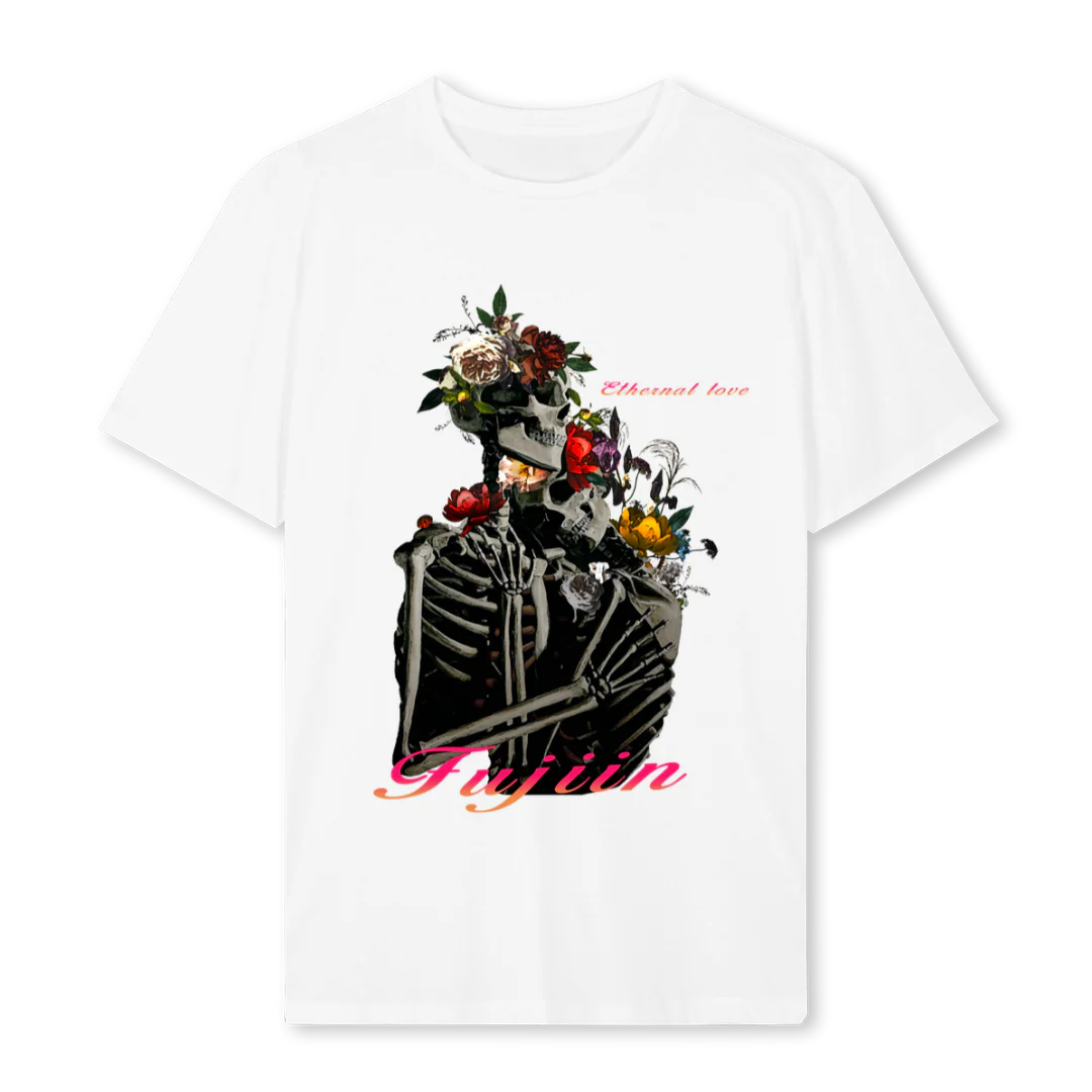 ETERNAL LOV WIT White Regular Tee.