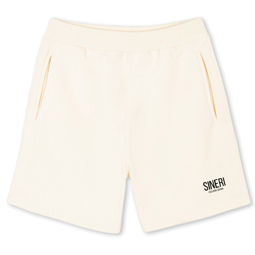 EXC EDTN SHRTS WHT Cream Sweatshorts.