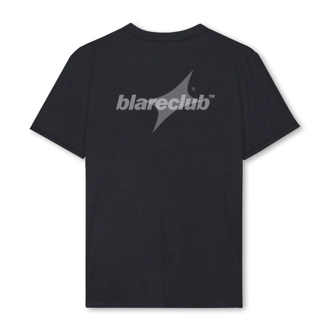 FADEDTEE Vintage Black Regular Tee. - Image 2
