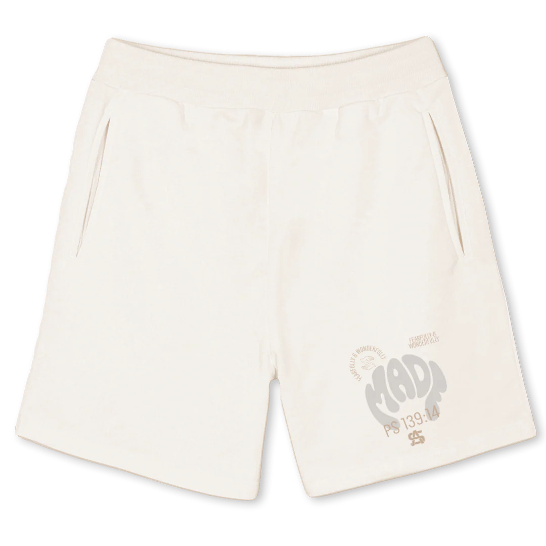 FAWMVWSS Vintage White Sweatshorts.