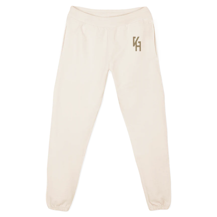 FAWNONVINTAGE Vintage White Relaxed Sweatpants.