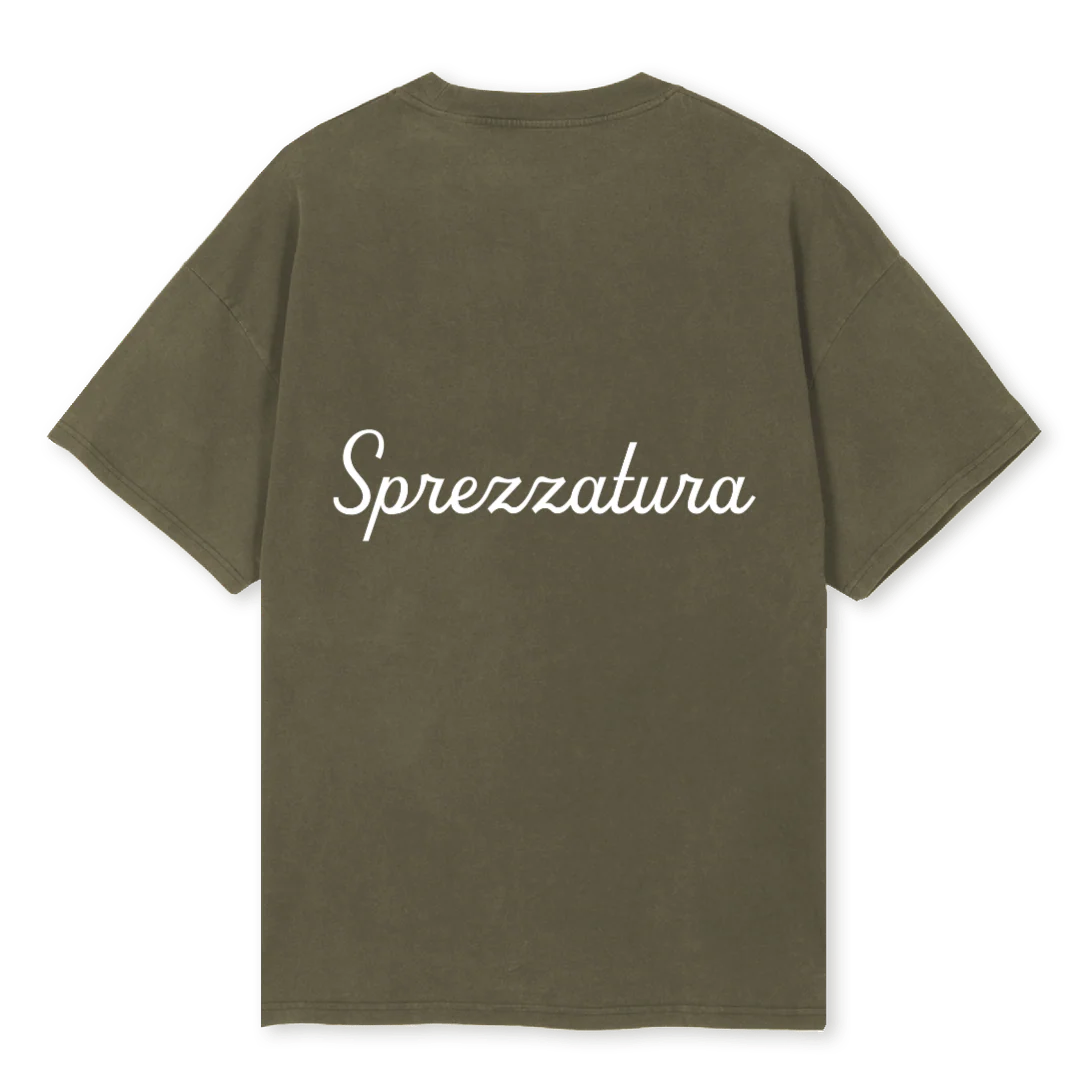 FB Vintage Olive Oversized Tee. - Image 2