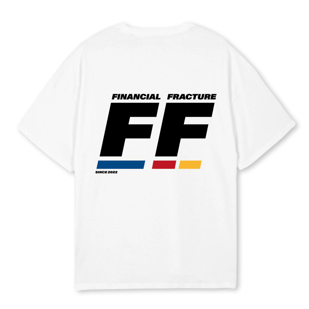 FF TRICOLOR White Oversized Tee. - Image 2