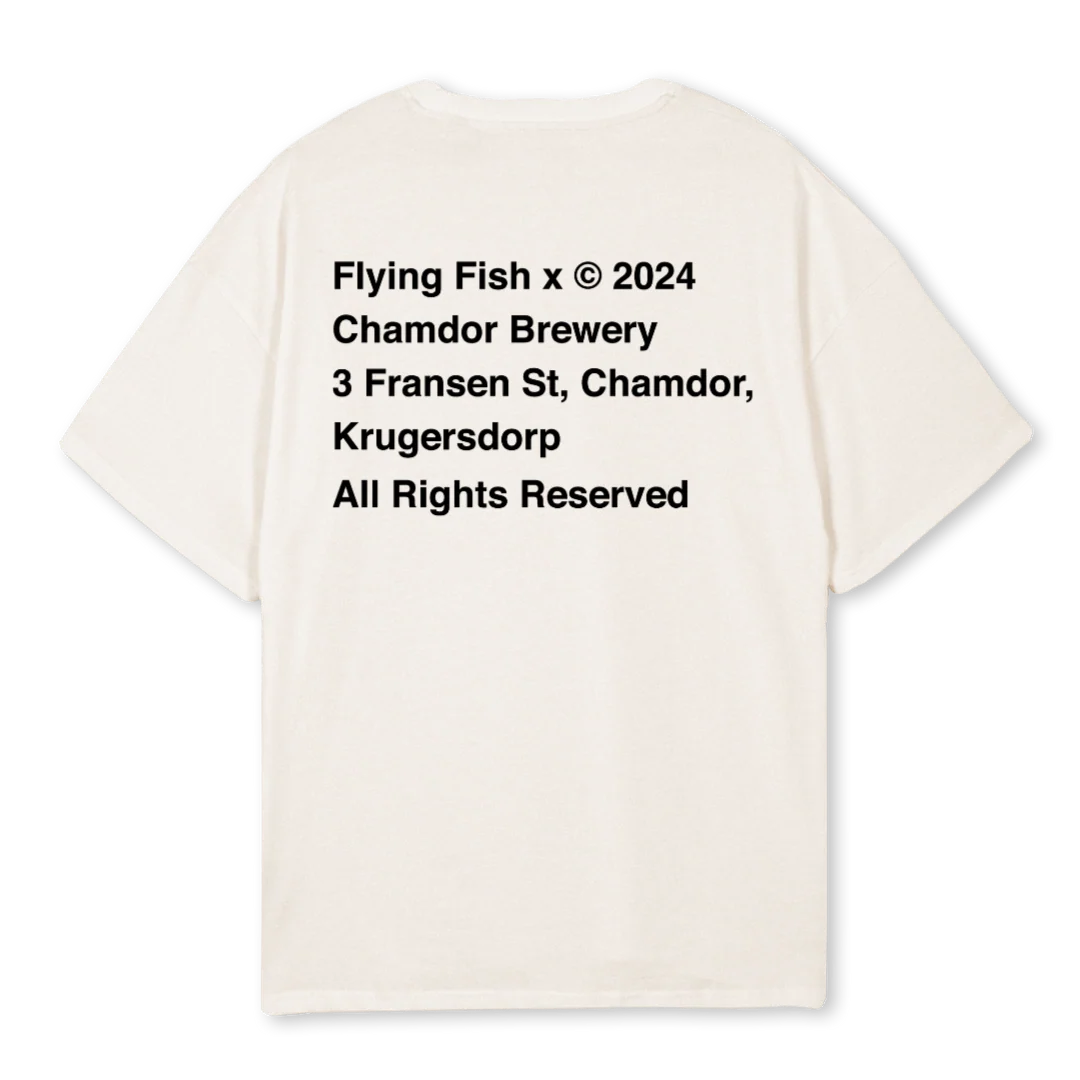 FFBACKPRINT Vintage White Oversized Tee. - Image 2