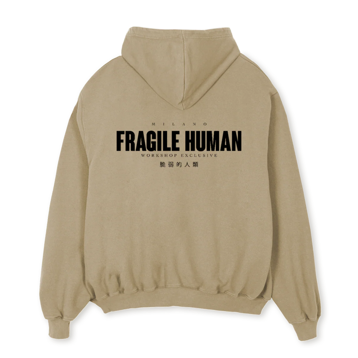 FH CHINESE LOG Vintage Dune Oversized Hoodie. - Image 2