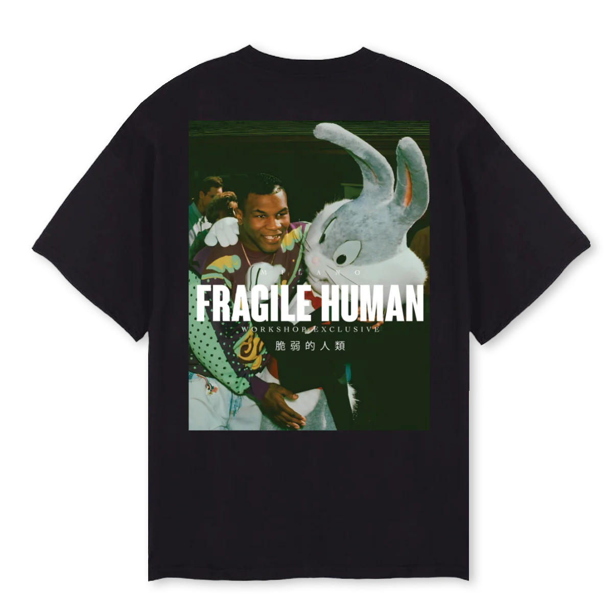 FH TYSN  Black Oversized Tee. - Image 2
