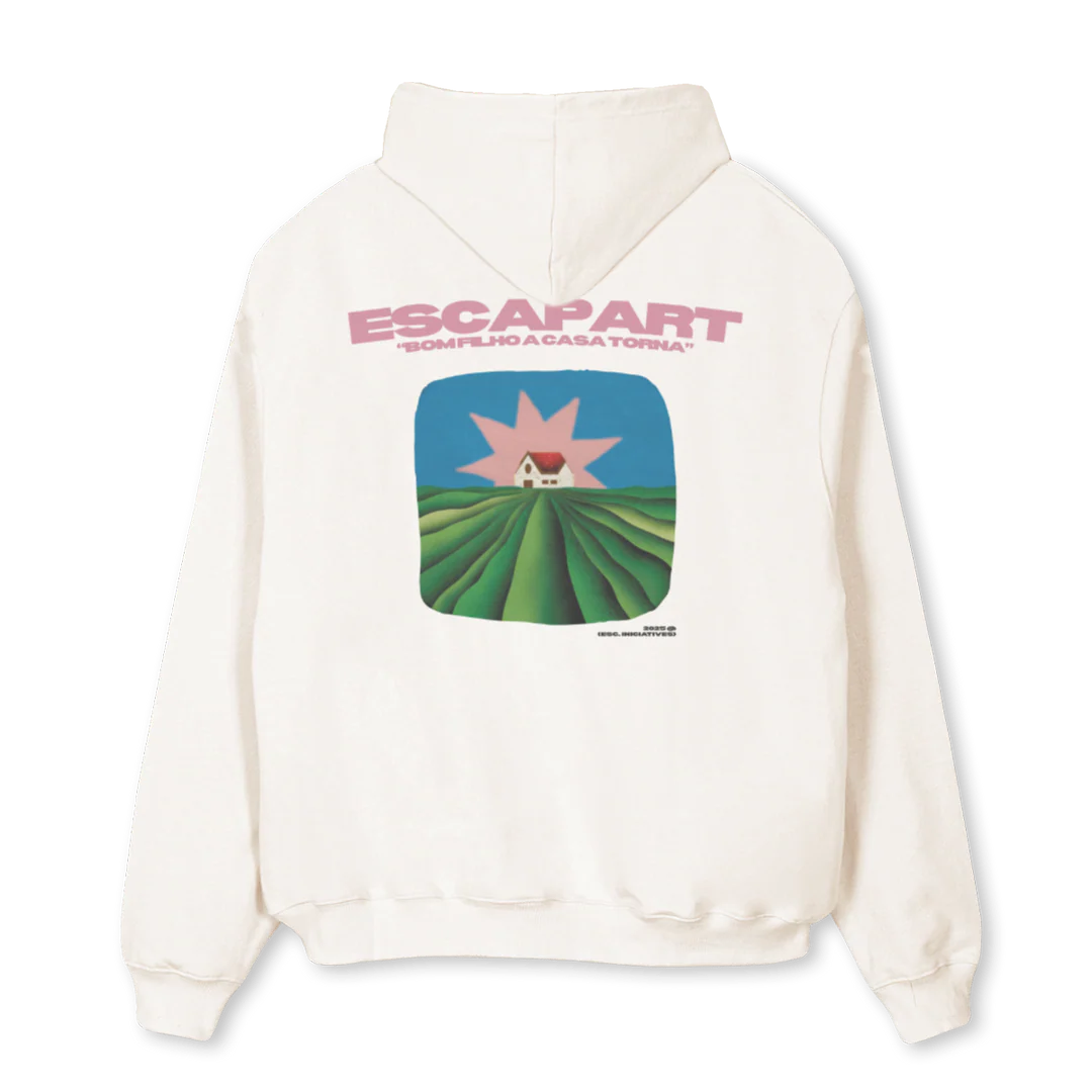 FILHO FINAL Vintage White Oversized Hoodie. - Image 2