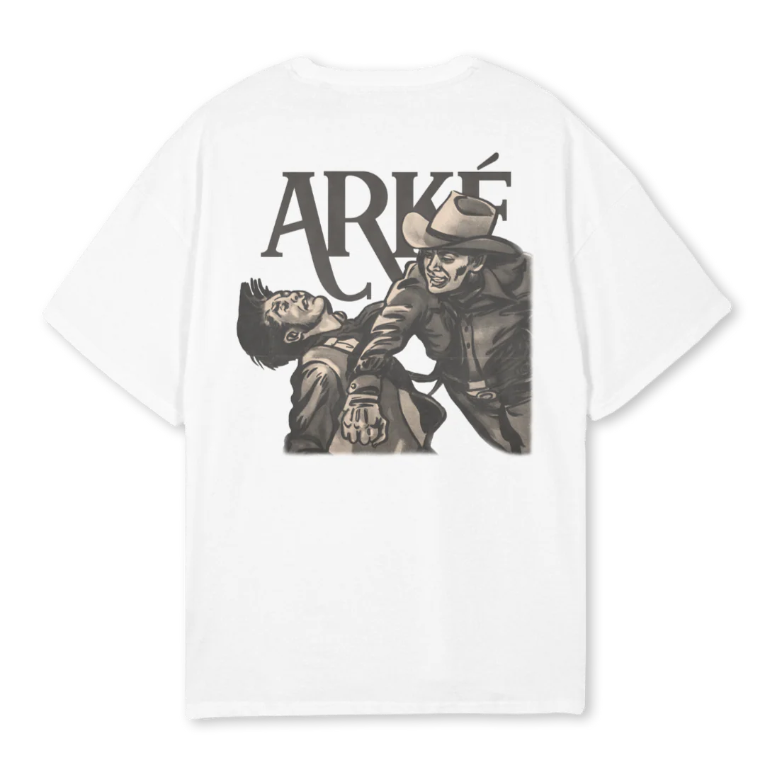 FILM STUDIO FINAL White Oversized Tee. - Image 2