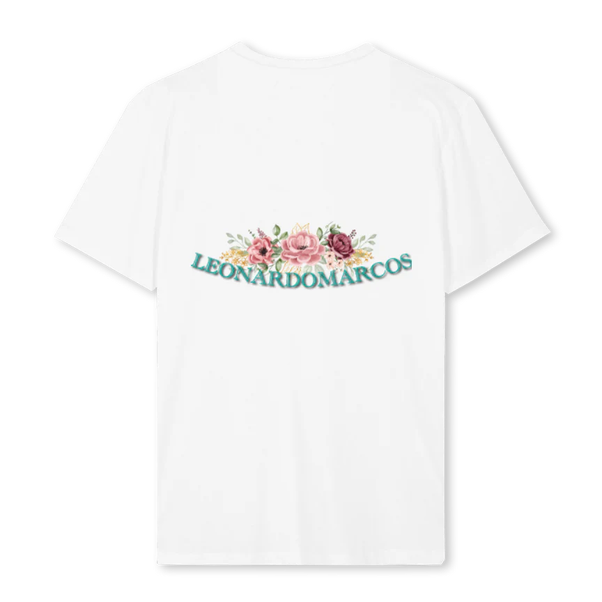FLOWERPOWERLM White Regular Tee. - Image 2