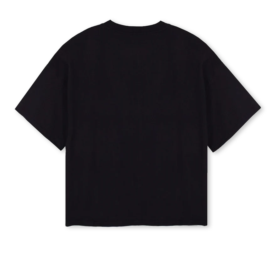 ICE_B Black Oversized Boxy Tee - Image 2