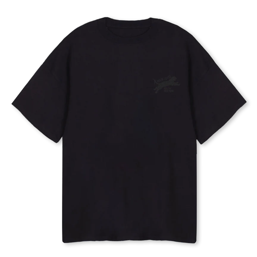 AMLCHINATOWNTIGER_OSB Black Oversized Tee