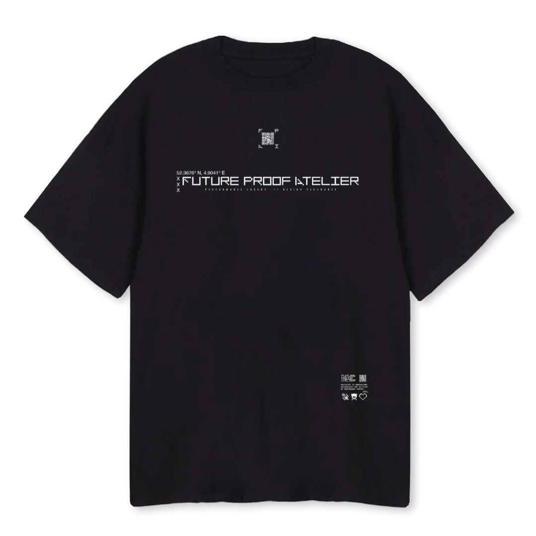 FPA OG OVERSIZED Black Oversized Tee.