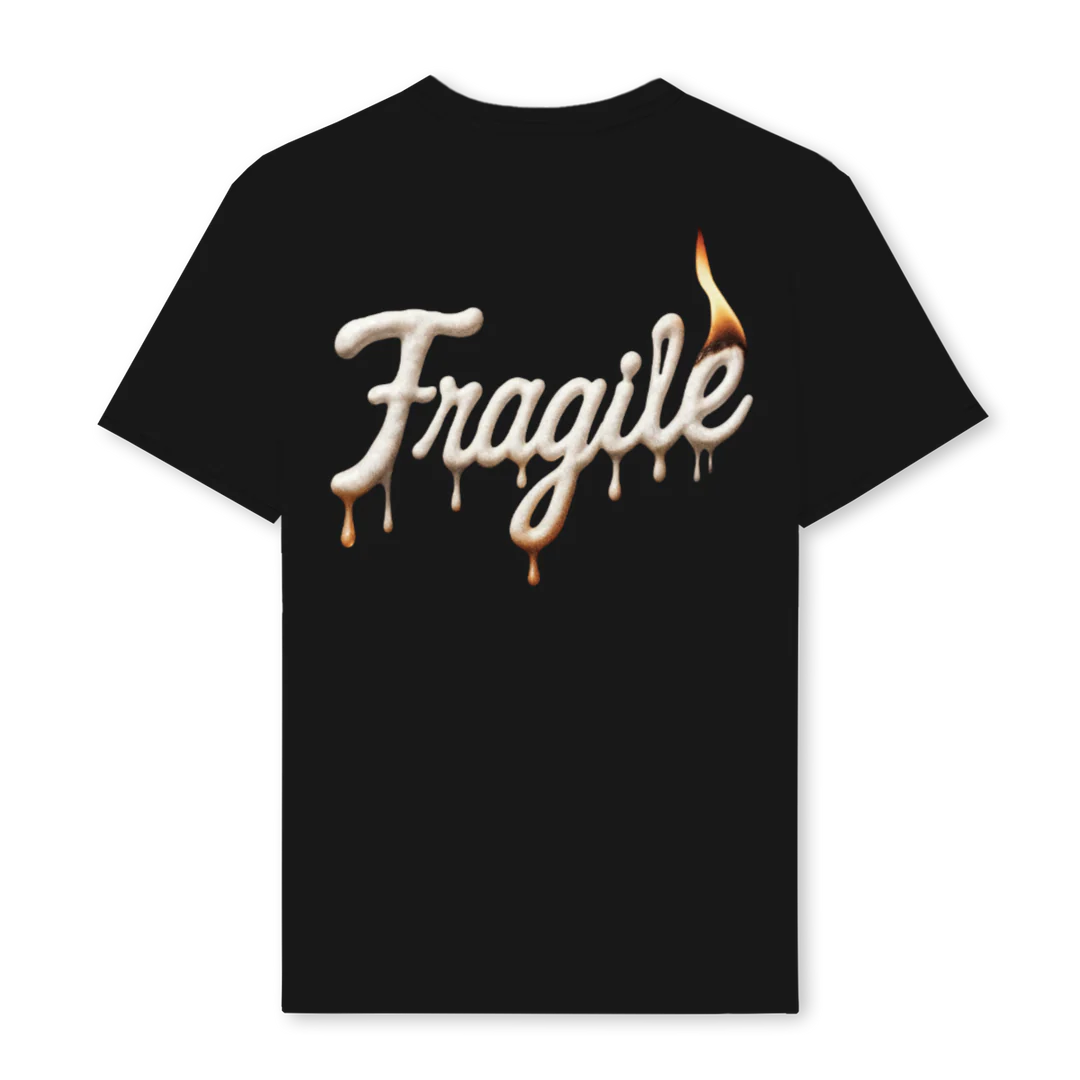 FRA CANDLE  Black Regular Tee. - Image 2