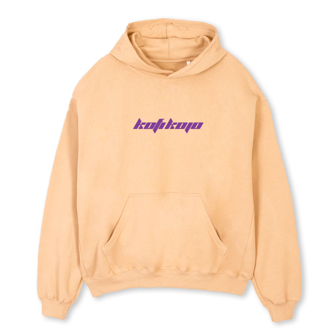 FRANCIS Sand Oversized Hoodie.