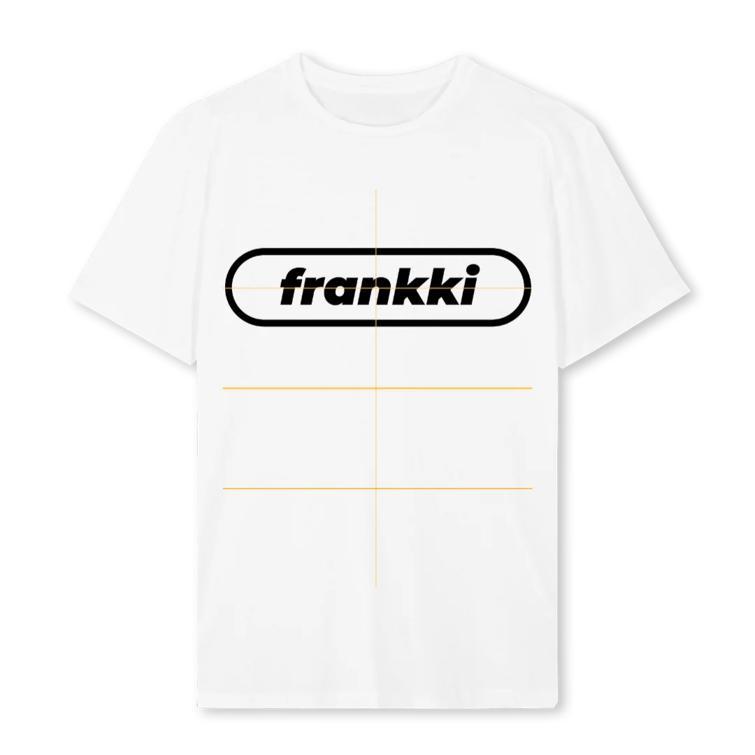FRANKKIWHTTEE White Regular Tee.