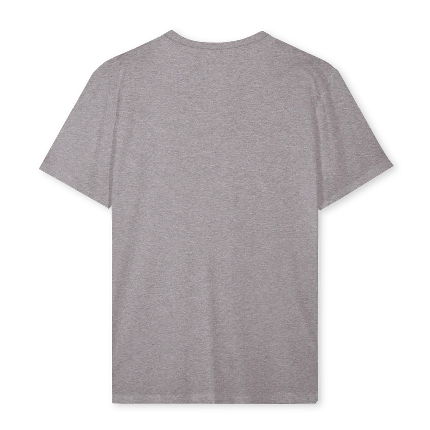 BLACKTEESTACKED_GM Grey Marl Regular Tee - Image 2