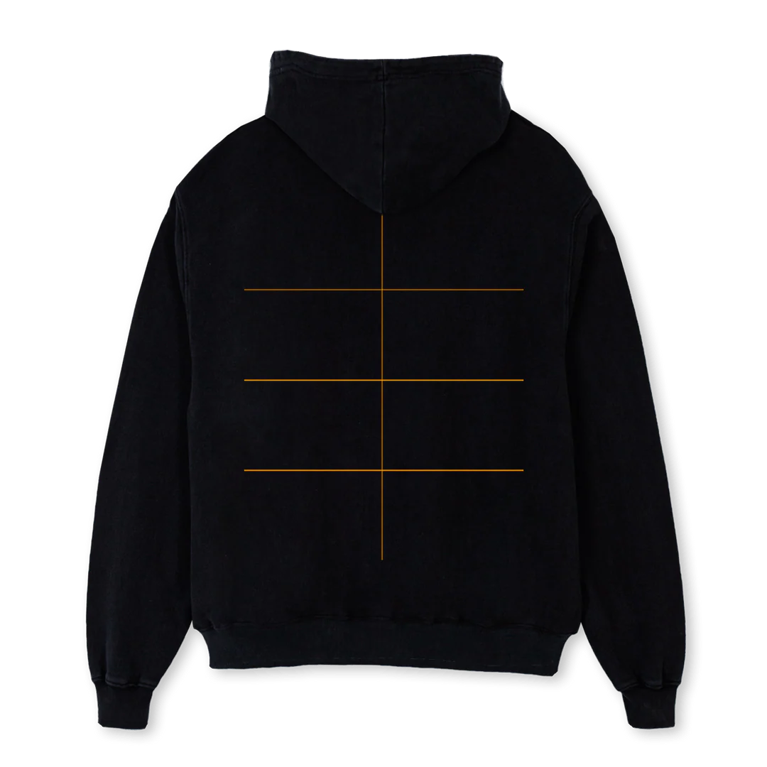 FW BLACK SNAKES Black Oversized Hoodie. - Image 2