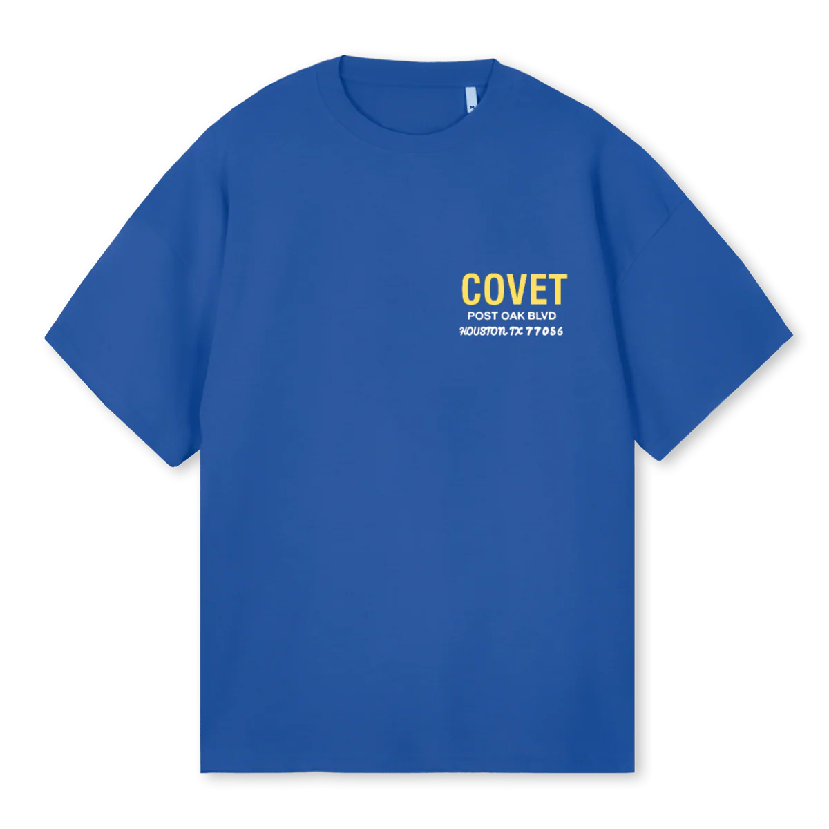 GALLERY Cobalt Blue Oversized Tee.