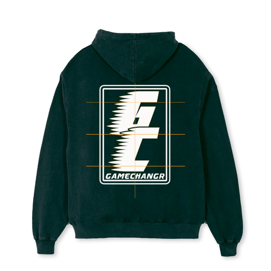 GAMECHANG  Wild Green Oversized Hoodie. - Image 2