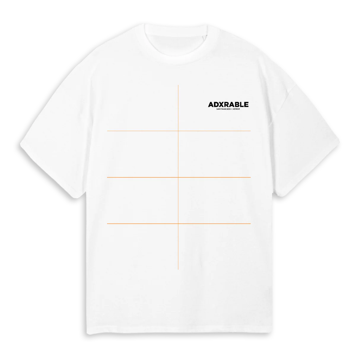 GENESIS White Oversized Tee.