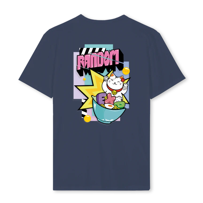 ADWXRANDOMEXP_NB Navy Blue Regular Tee - Image 2
