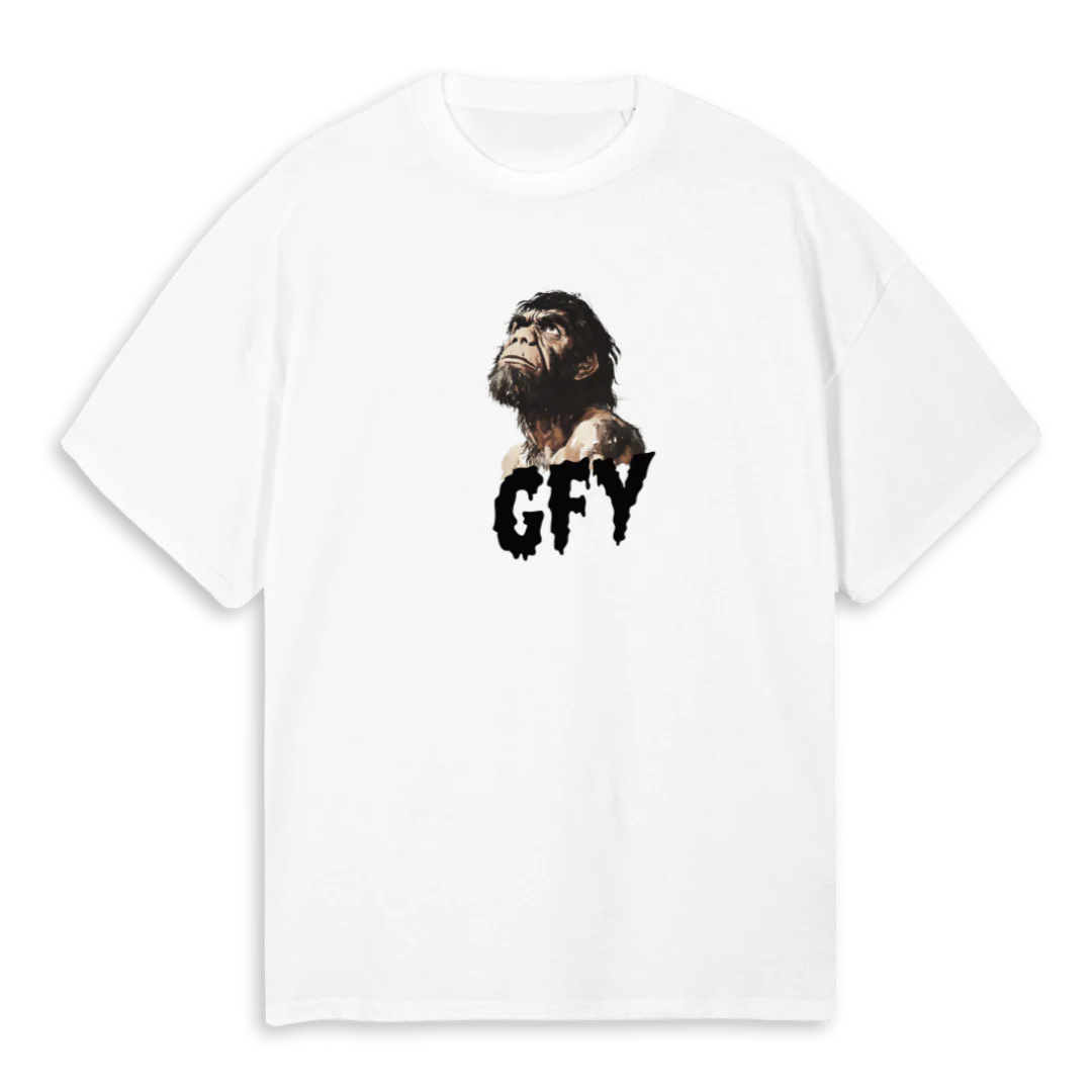 GFYCROMAG White Oversized Tee.