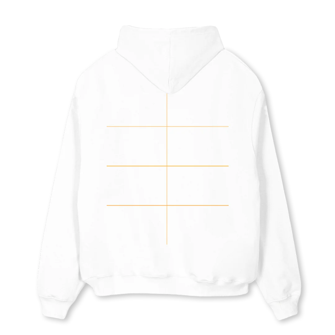 GIRLZ WHT HD White Oversized Hoodie. - Image 2