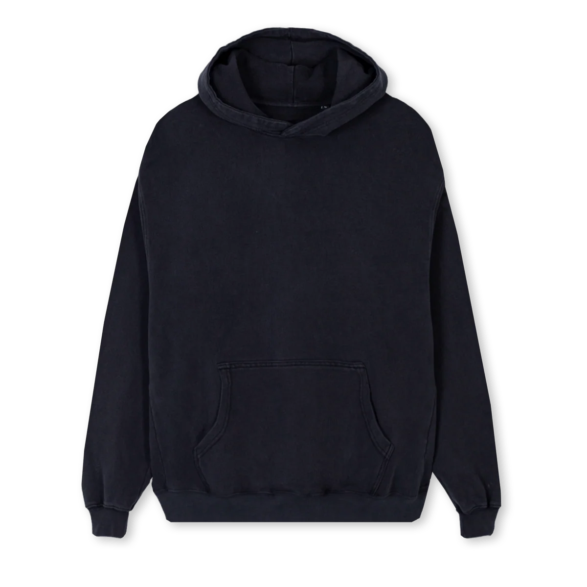 GOODCHATHOOD Vintage Black Regular Hoodie.