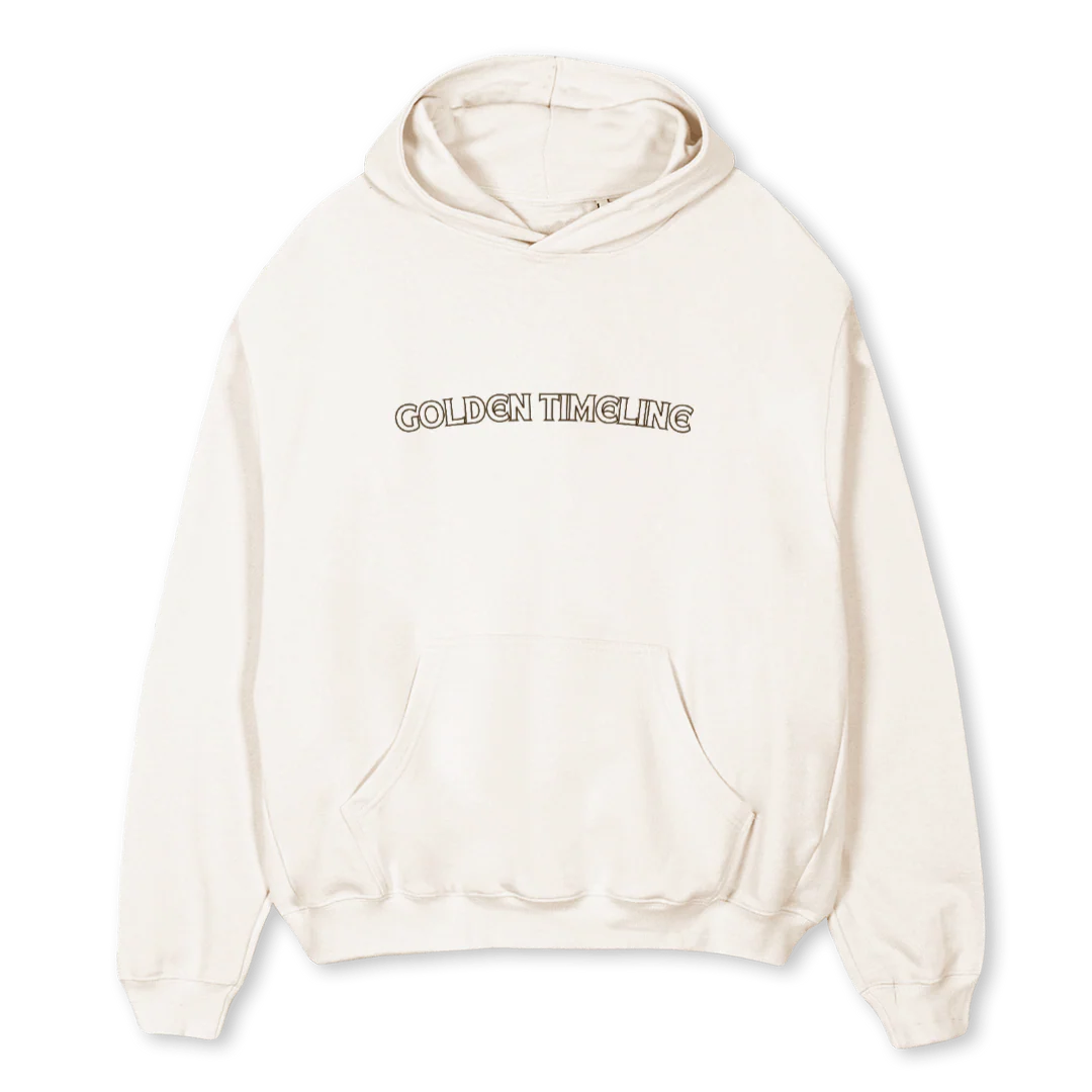 GRACEOVERDARKNESS Vintage White Oversized Hoodie.