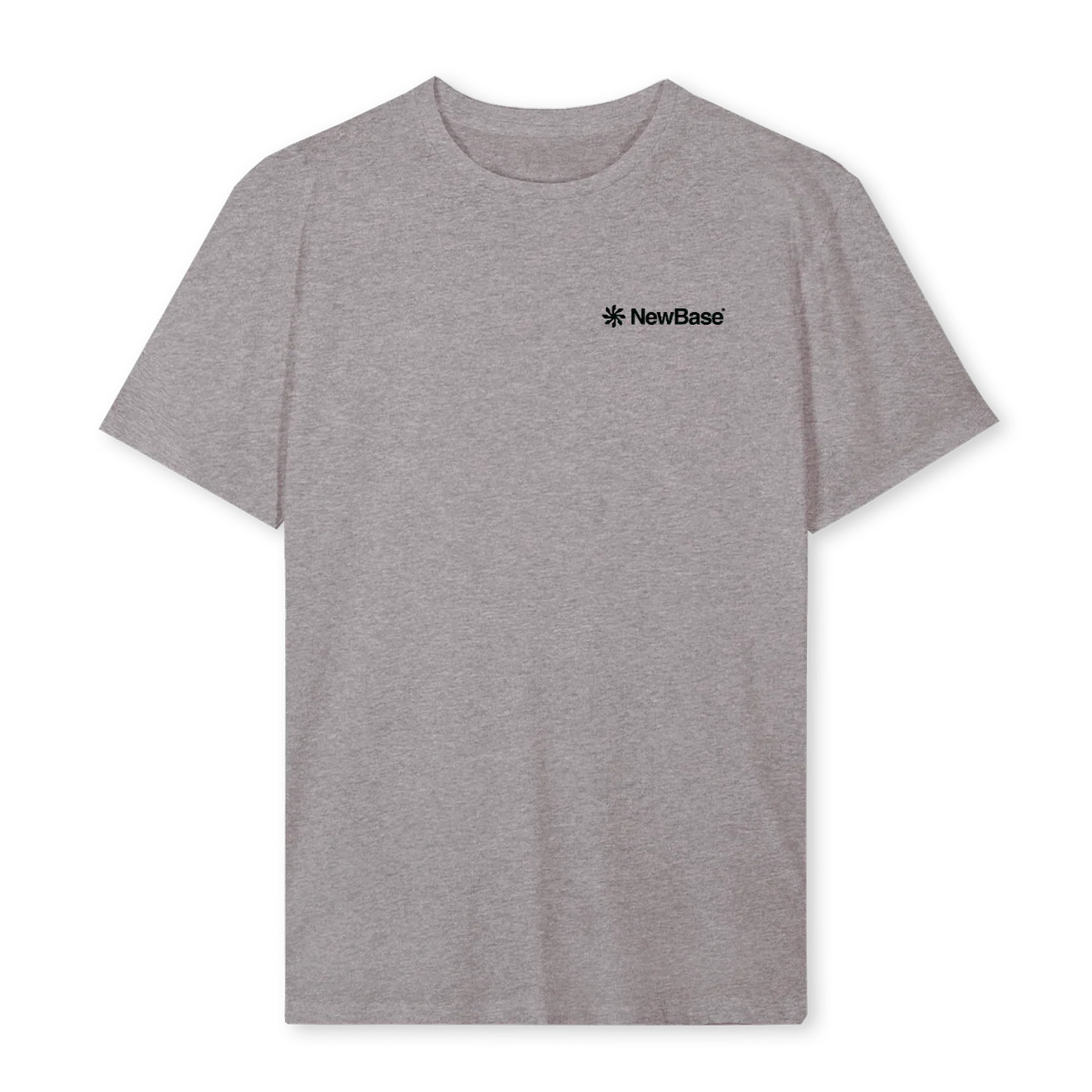 GRADE EN MADE Grey Marl Regular Tee.