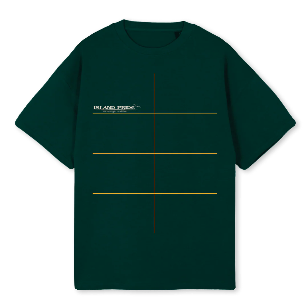 GREE Wild Green Oversized Tee.