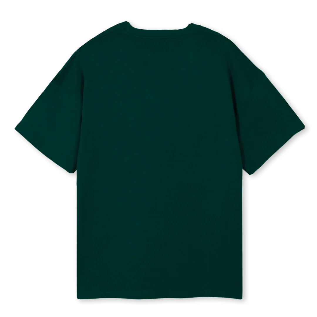 GREENTEE Wild Green Oversized Tee. - Image 2