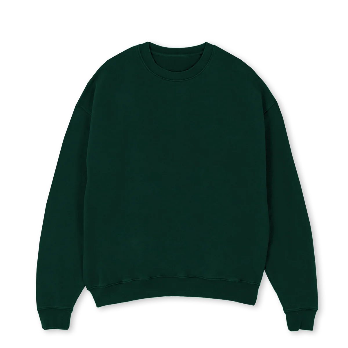 GREENWELLNESSSWEATER Wild Green Oversized Crewneck Sweater.