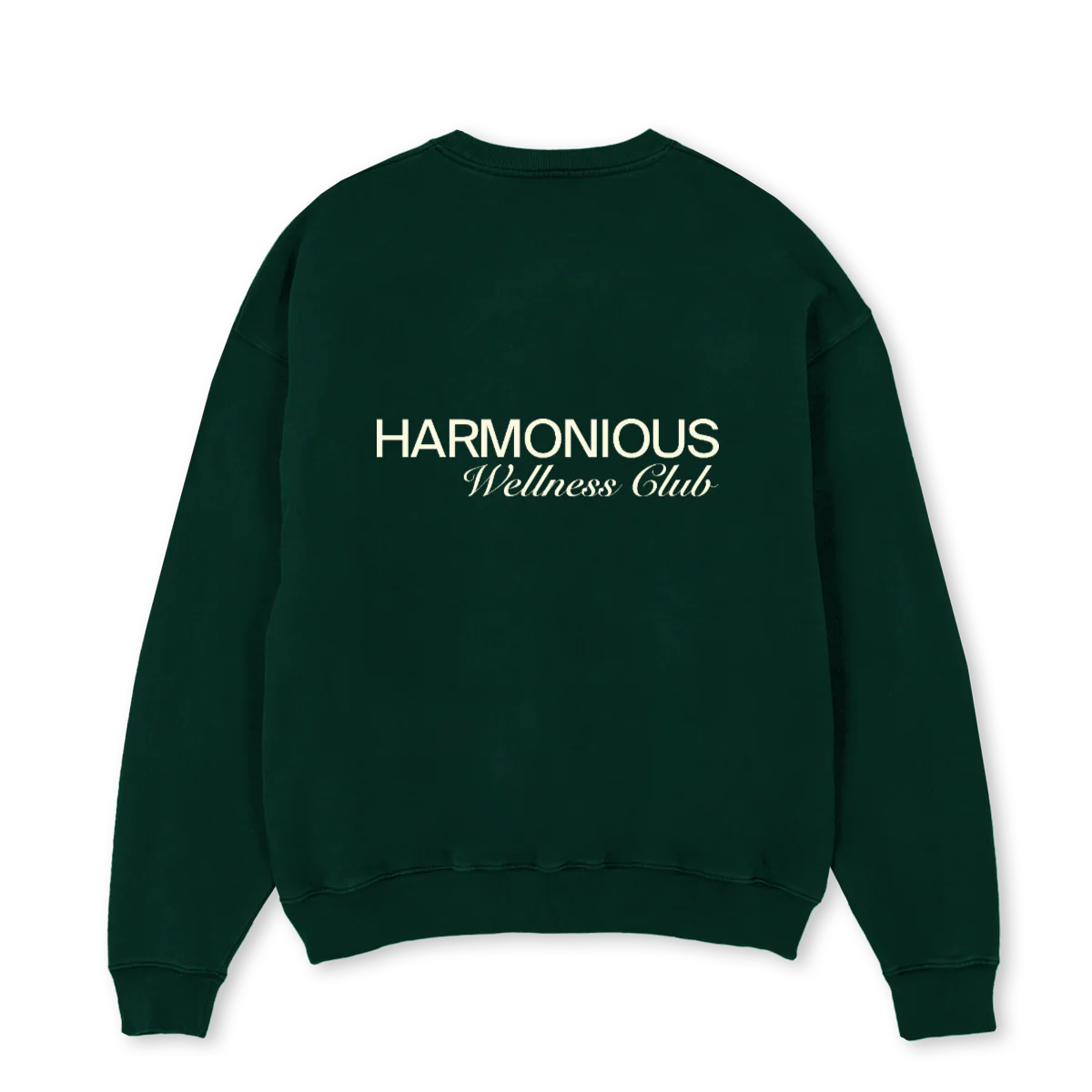 GREENWELLNESSSWEATER Wild Green Oversized Crewneck Sweater. - Image 2